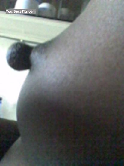 Tit Flash: My Friend's Very Small Tits - African Queen from United States